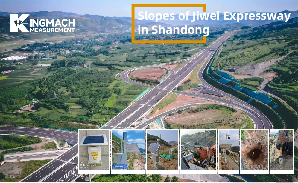 Slopes of Jiwei Expressway li Shandong